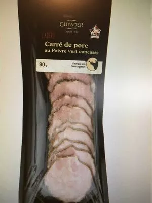 Carre de porc Guyader 80 g, code 3016740107357