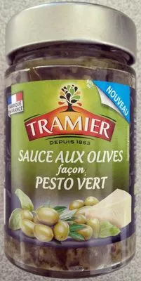 Sauce aux olives façon pesto vert Tramier 180 g, code 3017239003976