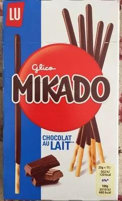 Mikado chocolat au lait lu , code 3017760363396