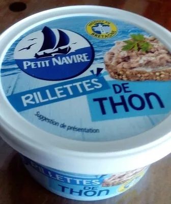 Rillettes thon Petit Navire 125 g, code 3019081236298