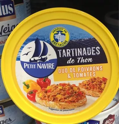 Tartinades de thon Petit Navire 125 g, code 3019081240066