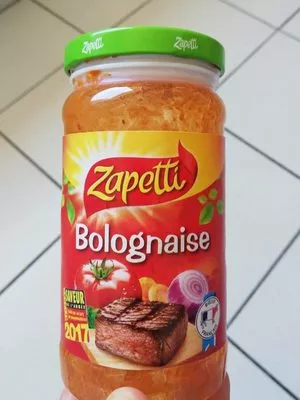 Bolognaise au boeuf rissolé Zapetti 380 g, code 3021690017359