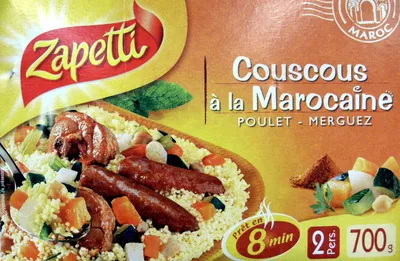 Zapetti couscous à la Marocaine Zapetti 700 g, code 3021690018561