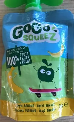 Gogo squeez banana Materne , code 3021760403303