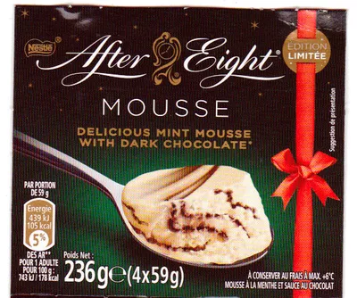 After Eight Mousse Nestlé,  After eight 4 * 59 g (236 g), code 3023290170236