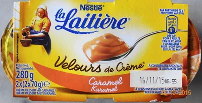 Velours de Crème (Caramel) Nestlé, La Laitière 280 g [2 x (2 x 70 g)], code 3023290799499