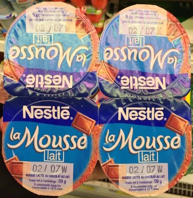 La Mousse Lait Nestlé 236 g [4 x (59 g, 12 cl)], code 3023292289295