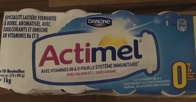 Actimel 0% Danone, Actimel , code 3033491214295