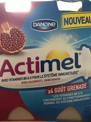 Actimel goût Grenade Danone, Actimel , code 3033491214448