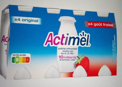 Actimel original et fraise Danone, Actimel , code 3033491214479