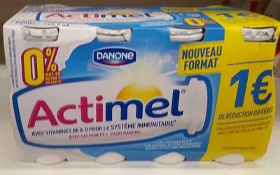 Actimel 0% Danone, Actimel 800 g, code 3033491214509