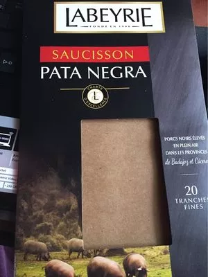 Saucisson pata negra Labeyrie 70 g, code 3033610002031