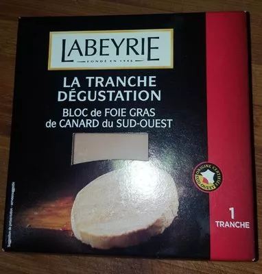 Foie Gras de canard du sud ouest LABEYRIE 40g, code 3033610034803