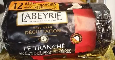 Le Tranché (12 belles tranches) Labeyrie 480 g, code 3033610037729