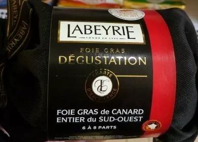 Foie gras de Canard entier du Sud-Ouest Labeyrie 275 g, code 3033610044932