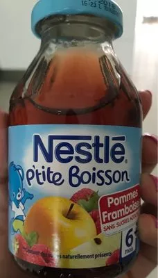 P'tite Boisson Pommes Framboises Nestlé, Bébé Nestlé, Nestlé bébé 200ml, code 3033710007271