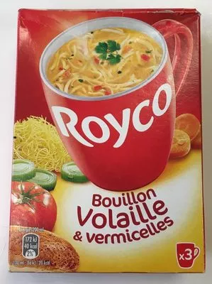 Bouillon de volaille et vermicelles Royco, Campbell's 31.8g, 60cL (3x20cL), code 3036812050640