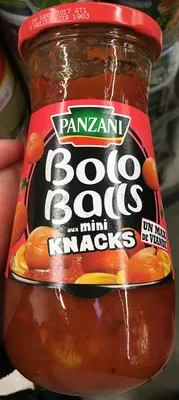 Bolo Balls aux mini knacks Panzani 400 g, code 3038359002786