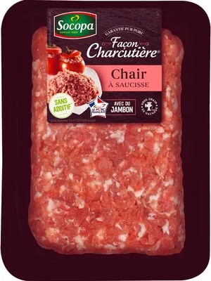 Chair à saucisse Socopa 500 g, code 3039050643209