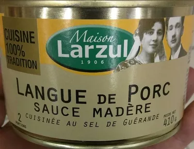 Langue de Porc Sauce Madère Maison Larzul 410 g, code 3039947012521