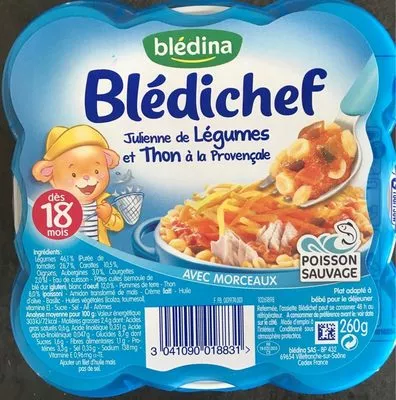 260G Petits Legumes / Thon Provencale Bledina Bledina , code 3041090018831