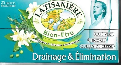 La Tisanière Bien-Etre Drainage et élimination La Tisanière 37,5 g (25 sachets), code 3042060601015