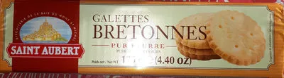 Bretones galletas de mantequilla Saint Aubert 125 g, code 3045320050004