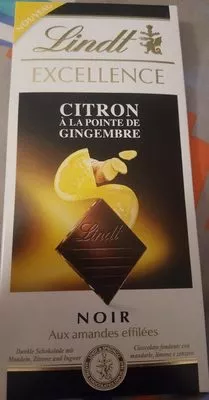 Citron Gingembre Lindt 100 g, code 3046920010856