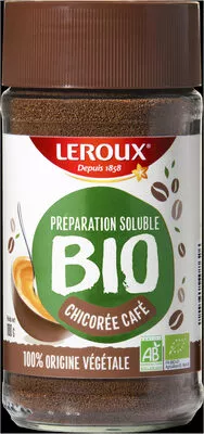 Préparation soluble Chicorée Café Bio Leroux 100 g, code 3067140039540