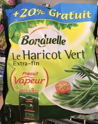 Le Haricot vert Précuit Vapeur Bonduelle 1,2 kg (20% gratuit), code 3083680058834