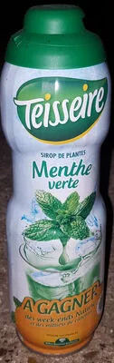 Sirop de menthe verte Teisseire 75 cl, code 3092718618735