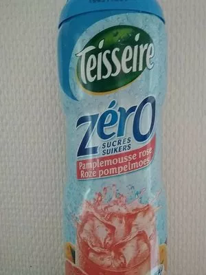 Sirop de pamplemousse rose zero sucres Teisseire 60cl, code 3092719701443