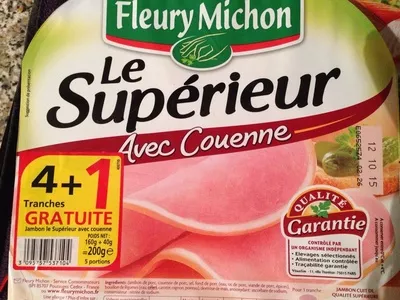 Le Supérieur avec couenne Fleury Michon 200 g, code 3095751537704