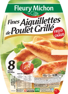 Fines aiguillettes de Poulet Grillé Fleury Michon 160 g, code 3095753025018