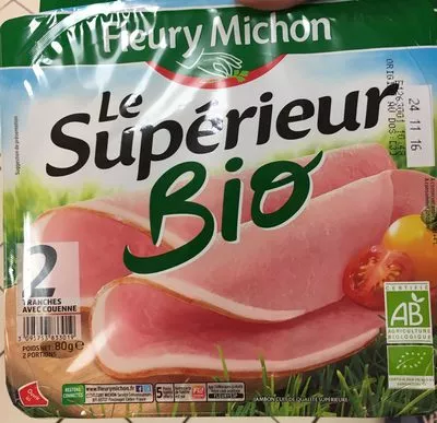 Le Jambon Bio Fleury Michon 80 g, code 3095753833019