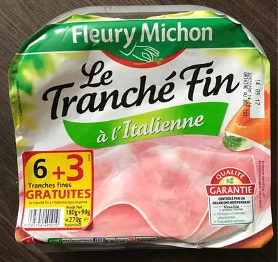 Le Tranché fin à l'italienne Herta 270 g (180g+90g gratuit), code 3095754491010