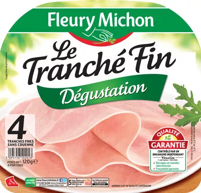 Le tranché fin Dégustation - 4tr. Fleury Michon 120 g, code 3095756102013