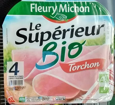 Le Supérieur Bio Torchon Fleury Michon 120 g e, code 3095756179015