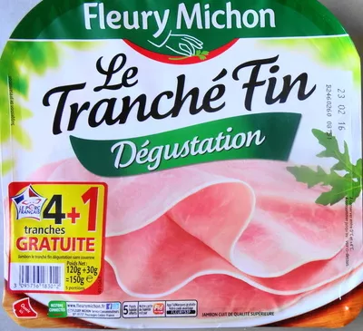 Le Tranché Fin Dégustation Fleury Michon 150 g (5 tranches), code 3095756183012