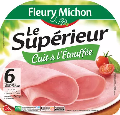 Le supérieur cuit à l'étouffée - 6tr. Fleury Michon 240 g, code 3095756214013