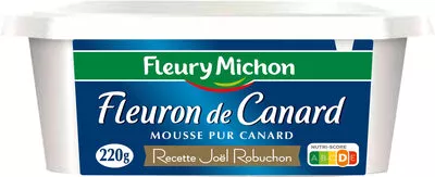 Fleuron de Canard Fleury Michon 220 g, code 3095756220014