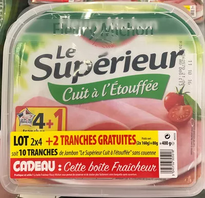 Le Supérieur, cuit à l'étouffée Fleury Michon 400 g, code 3095756305018