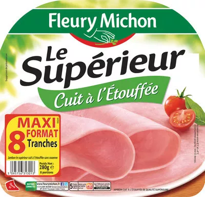 Le supérieur cuit à l'étouffée - 8 tr. Fleury Michon 280 g, code 3095756313013