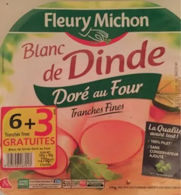 Blanc de Dinde (30g) Fleury Michon , code 3095756467013