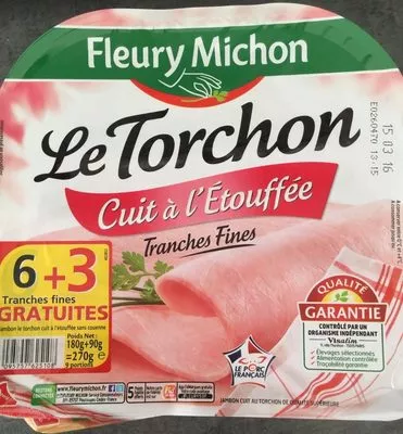 Le Torchon Cuit à l'Etouffé Fleury Michon 270 g, code 3095757625108