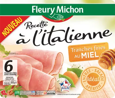 Recette à l'Italienne au miel - 6 tr. Fleury Michon 100 g, code 3095758098017