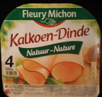 Dinde nature Fleury michon 100g, code 3095758157011