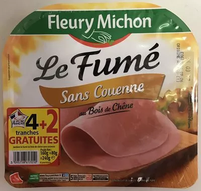 Le Fumé sans couenne (4+2 gratuites) Fleury Michon 240 g, code 3095758617010