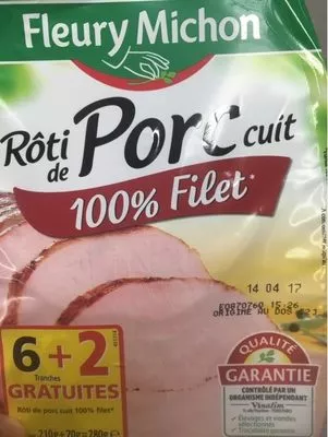 Roti De Porc Fleury Michon , code 3095758646010