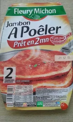 Jambon à poêler Fleury michon 160 g, code 3095758889103